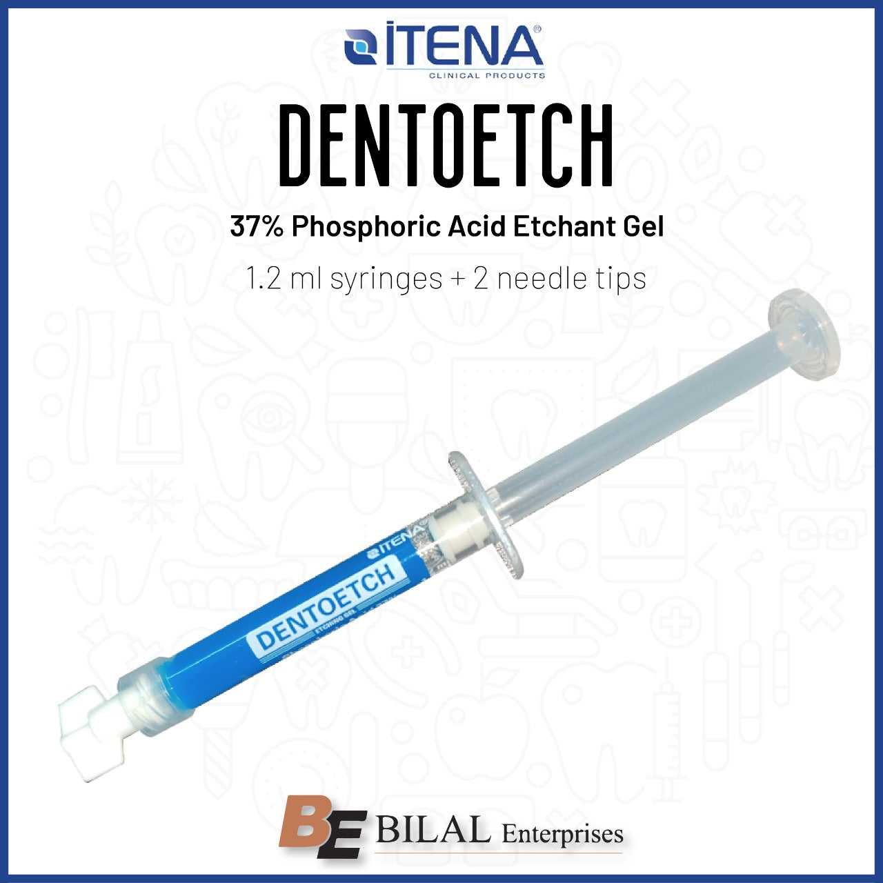 Itena Clinical - DentoEtch ( 37% phosphoric acid etching gel )