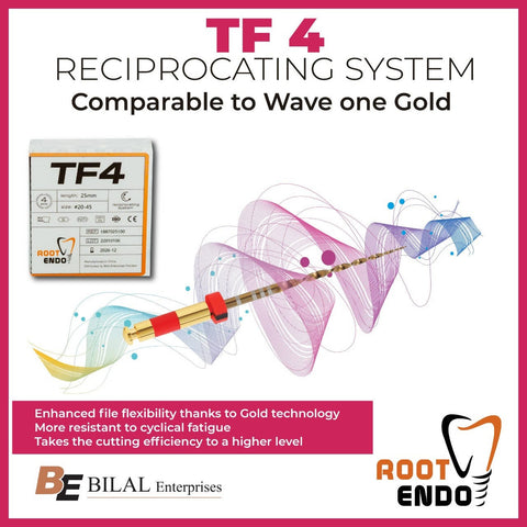 Root Endo - TF4 Reciprocating System (Waveone Gold)