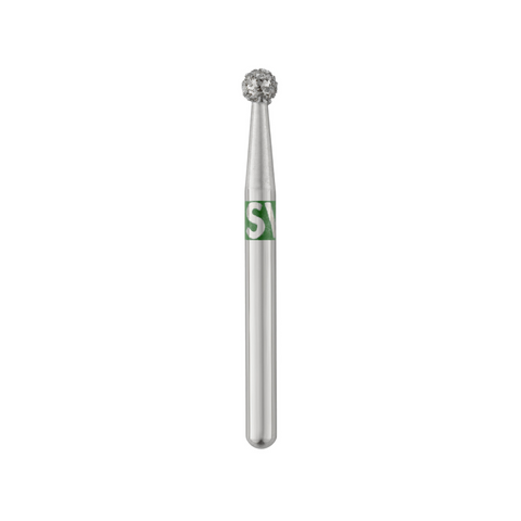 SS White- Diamond Bur Round