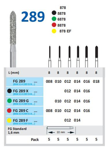 Horico-FG 289 Diamond Bur