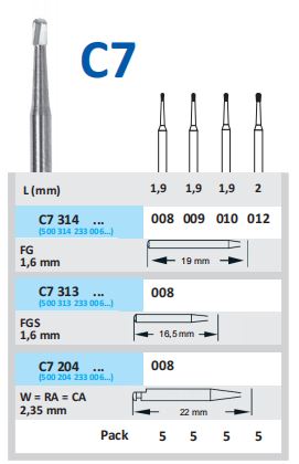 Horcio-C7 Diamond Bur