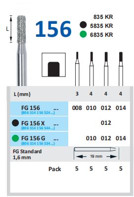 Horico-FG 156 Diamond Bur