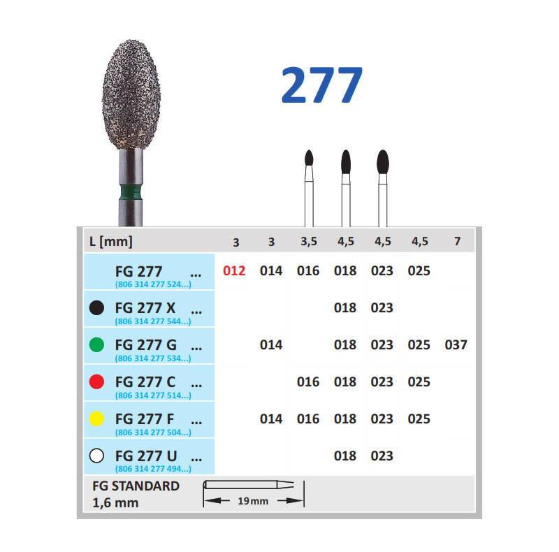 Horico-FG 277 016-5 Diamond Bur - MedBazar.PK