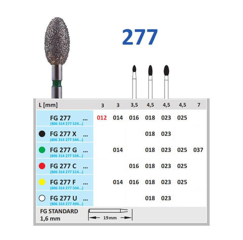 Horico-FG 277 016-5 Diamond Bur - MedBazar.PK