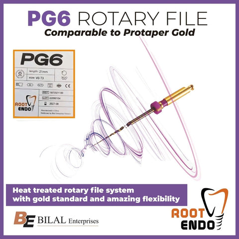 Root Endo - PG6 (Protaper Gold)