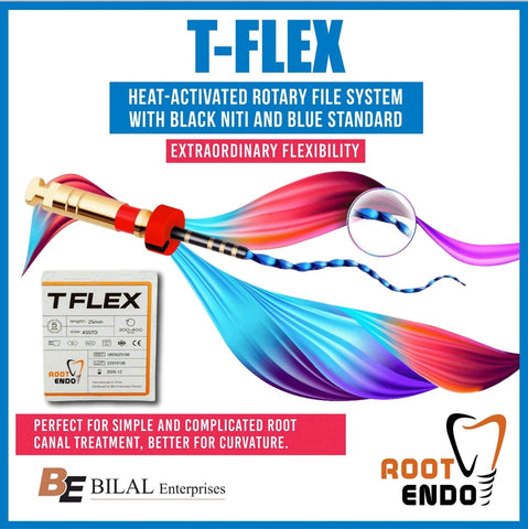 Root Endo - R Flex (Heat Activated Rotary Blue File)