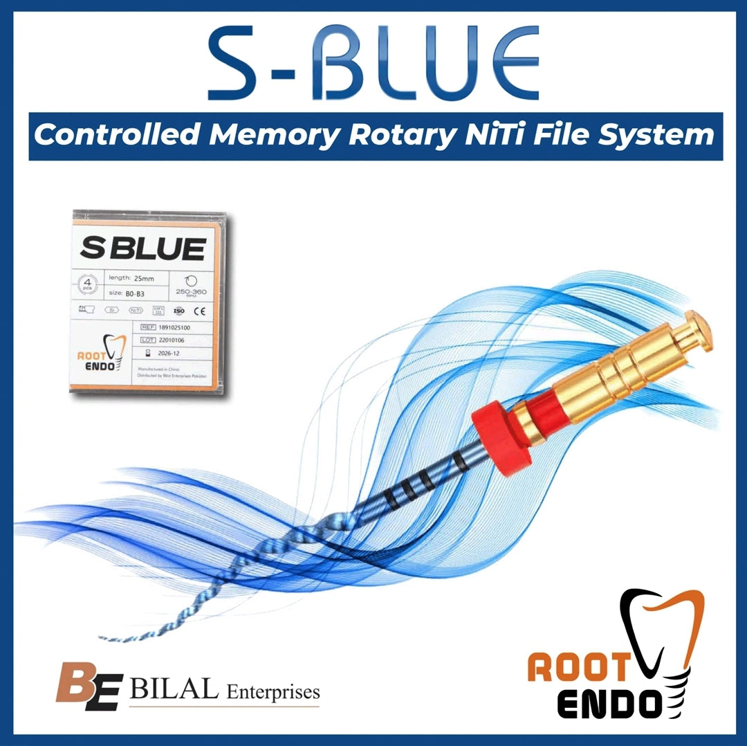 Root Endo - R-Blue (Controlled Memory Rotary NiTi Files)