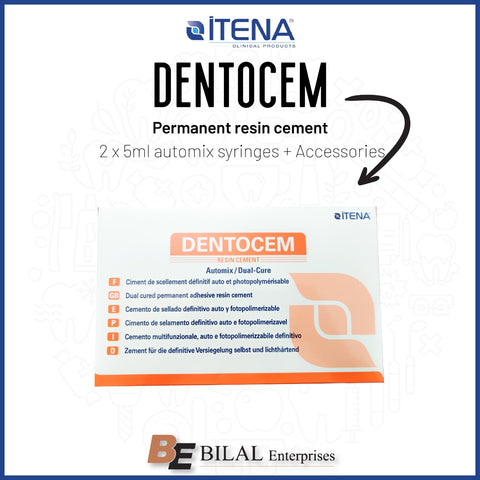 Itena Clinical - Dentocem (Dual-cure permanent resin cement)