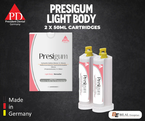 President Dental - Presigum A-Silicone Impression Material
