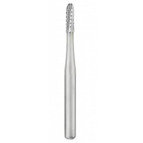 SS White-Carbide Bur Straight/Round End Cross Cut - FG - 1558 - MedBazar.PK