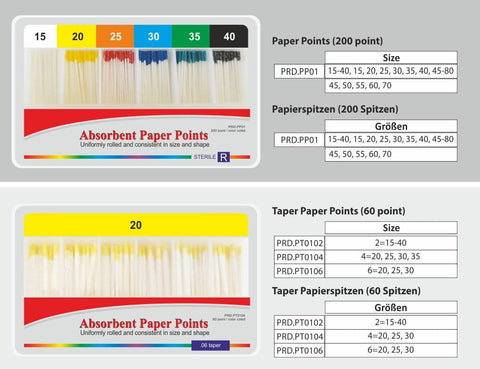 President Dental - Paper Point