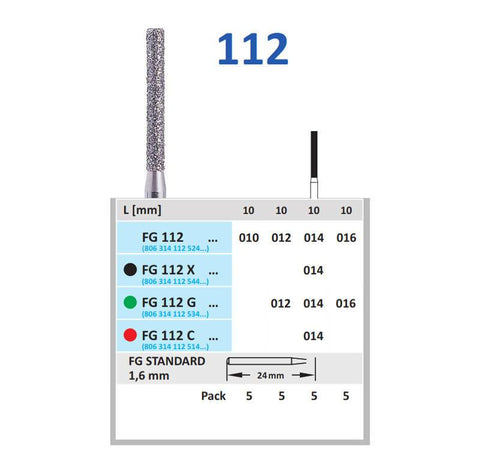 Horico-FG 112 G014-5 Diamond Bur - MedBazar.PK